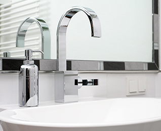 Modern,Chrome,Tap,,Faucet,,With,A,Soap,Dispenser,Besides,It - Billy The Sunshine Plumber